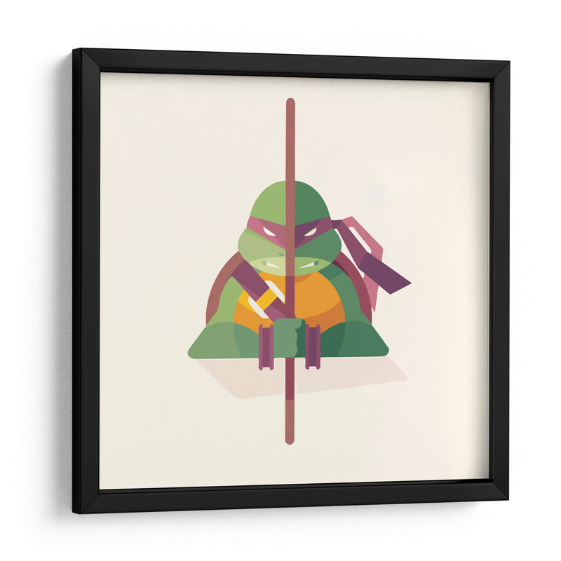 Donatello minimalista | Cuadro decorativo de Canvas Lab