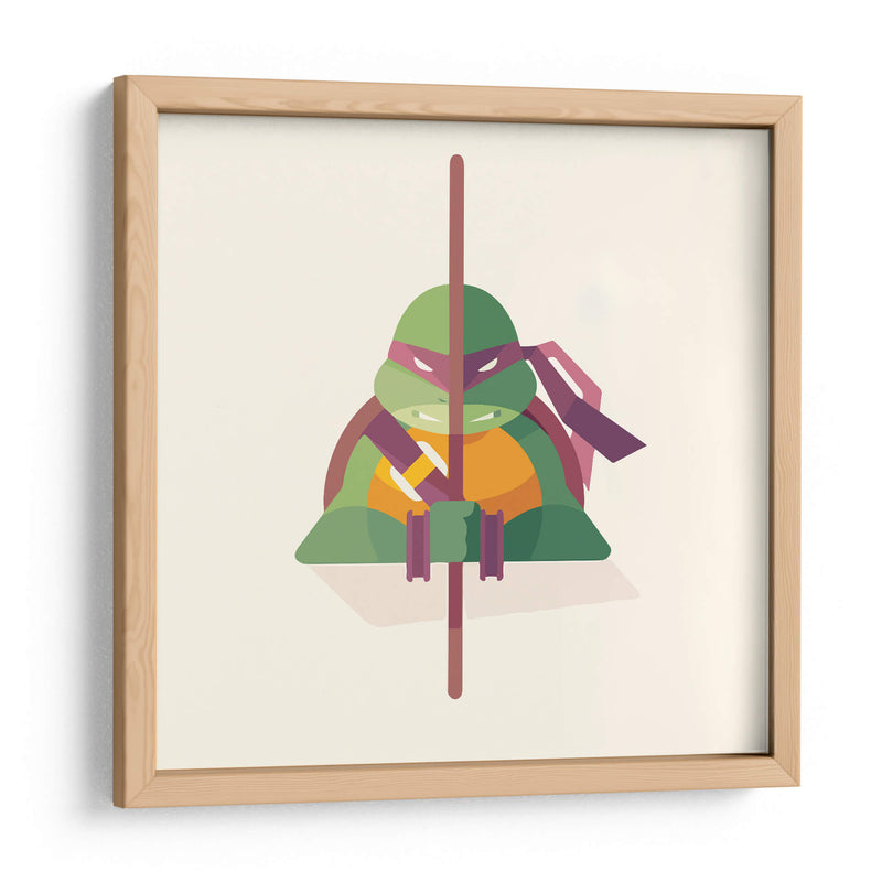 Donatello minimalista | Cuadro decorativo de Canvas Lab