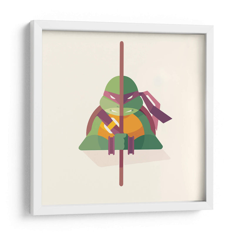 Donatello minimalista | Cuadro decorativo de Canvas Lab