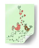 Pájaros Del Amor - Fab Funky | Cuadro decorativo de Canvas Lab