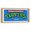 Teenage Mutant Ninja Turtles - pantalla del Super Nintendo | Cuadro decorativo de Canvas Lab