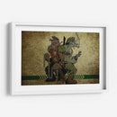 Bebop y Rocksteady - cadenas y ametralladora | Cuadro decorativo de Canvas Lab