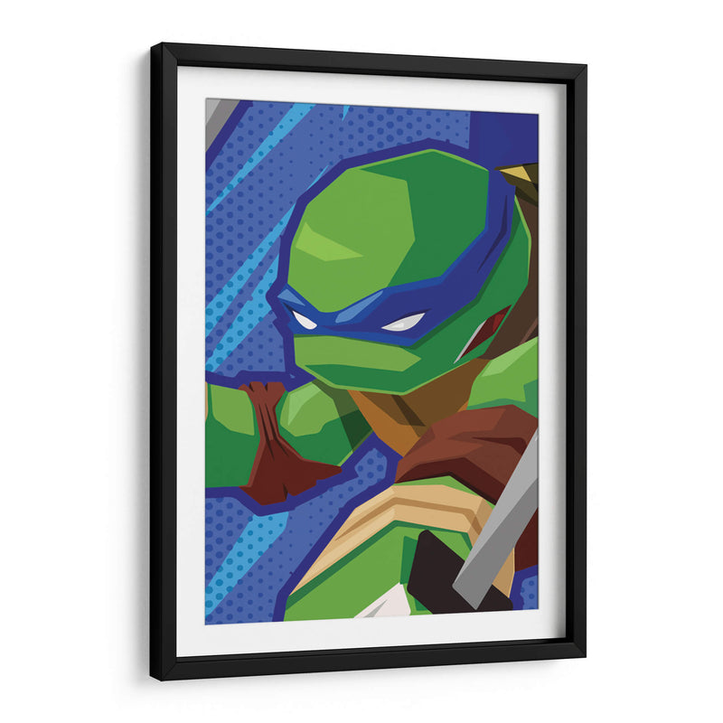 Leonardo al ataque | Cuadro decorativo de Canvas Lab