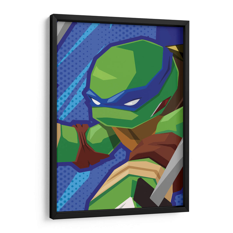 Leonardo al ataque | Cuadro decorativo de Canvas Lab