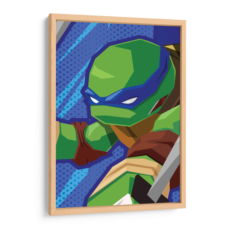 Leonardo al ataque | Cuadro decorativo de Canvas Lab