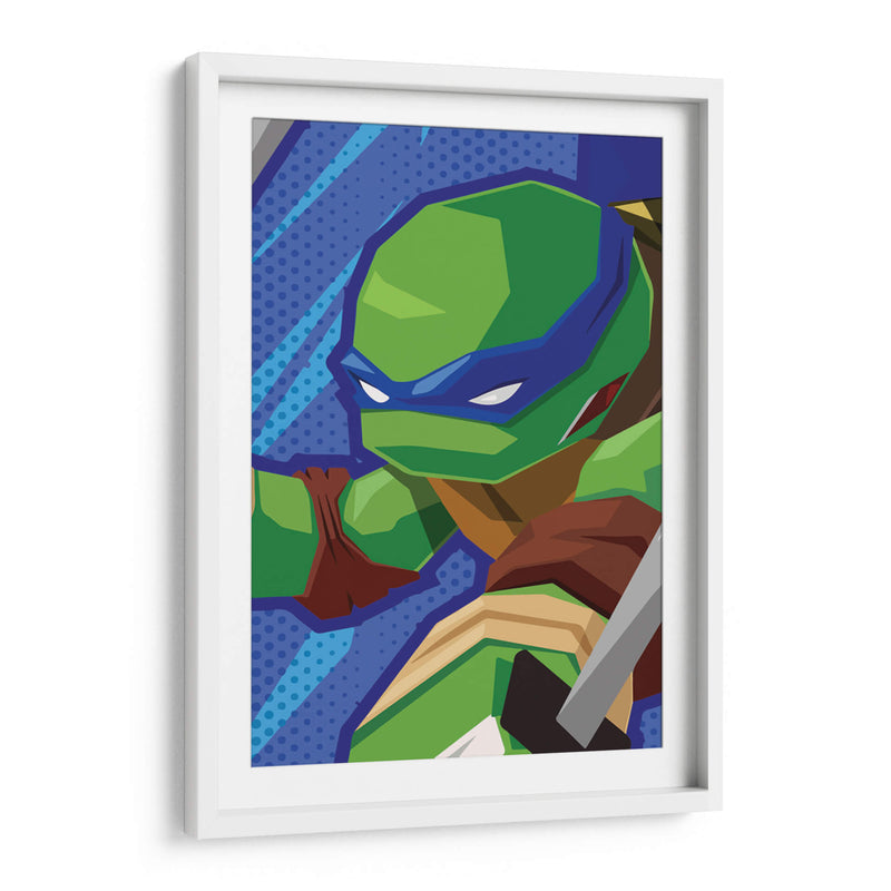 Leonardo al ataque | Cuadro decorativo de Canvas Lab