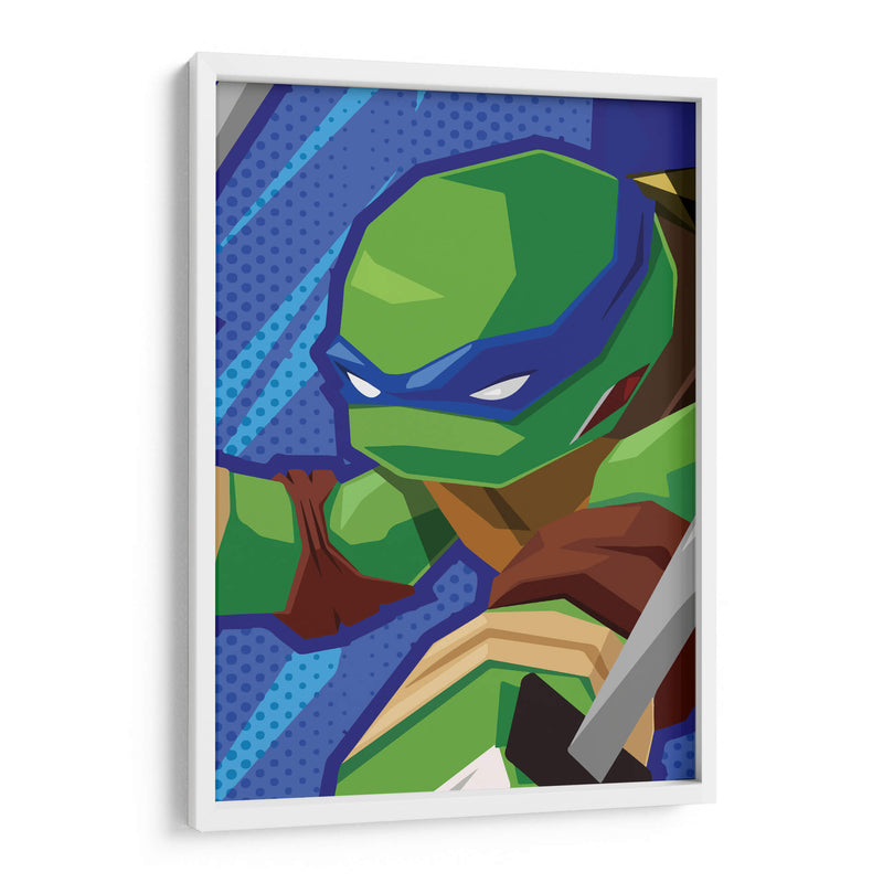 Leonardo al ataque | Cuadro decorativo de Canvas Lab