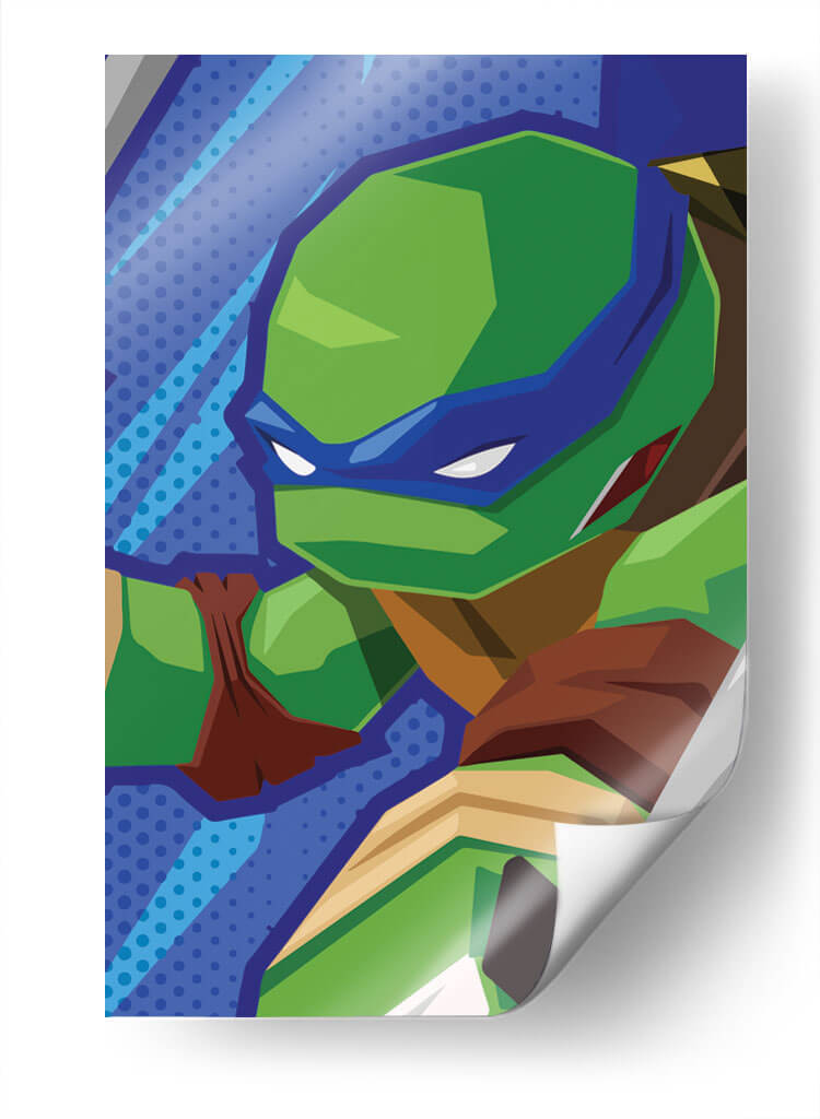 Leonardo al ataque | Cuadro decorativo de Canvas Lab