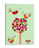 Árbol De Botón Naranja - Fab Funky | Cuadro decorativo de Canvas Lab