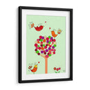 Árbol De Botón Naranja - Fab Funky | Cuadro decorativo de Canvas Lab