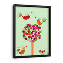 Árbol De Botón Naranja - Fab Funky | Cuadro decorativo de Canvas Lab