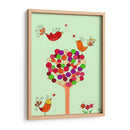 Árbol De Botón Naranja - Fab Funky | Cuadro decorativo de Canvas Lab
