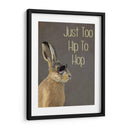 Demasiado Cadera Para Saltar Gris - Fab Funky | Cuadro decorativo de Canvas Lab