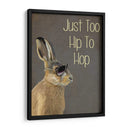 Demasiado Cadera Para Saltar Gris - Fab Funky | Cuadro decorativo de Canvas Lab