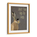 Demasiado Cadera Para Saltar Gris - Fab Funky | Cuadro decorativo de Canvas Lab