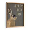 Demasiado Cadera Para Saltar Gris - Fab Funky | Cuadro decorativo de Canvas Lab