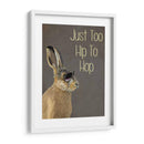 Demasiado Cadera Para Saltar Gris - Fab Funky | Cuadro decorativo de Canvas Lab