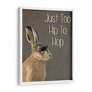 Demasiado Cadera Para Saltar Gris - Fab Funky | Cuadro decorativo de Canvas Lab