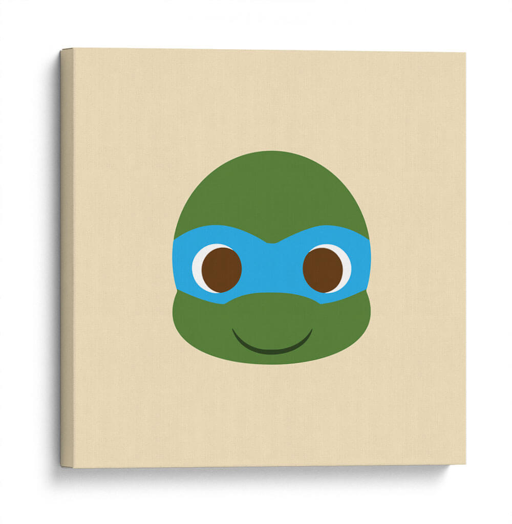 Leonardo minimalist portrait | Cuadro decorativo de Canvas Lab