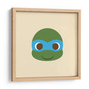 Leonardo minimalist portrait | Cuadro decorativo de Canvas Lab