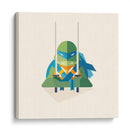 Leonardo minimalista | Cuadro decorativo de Canvas Lab