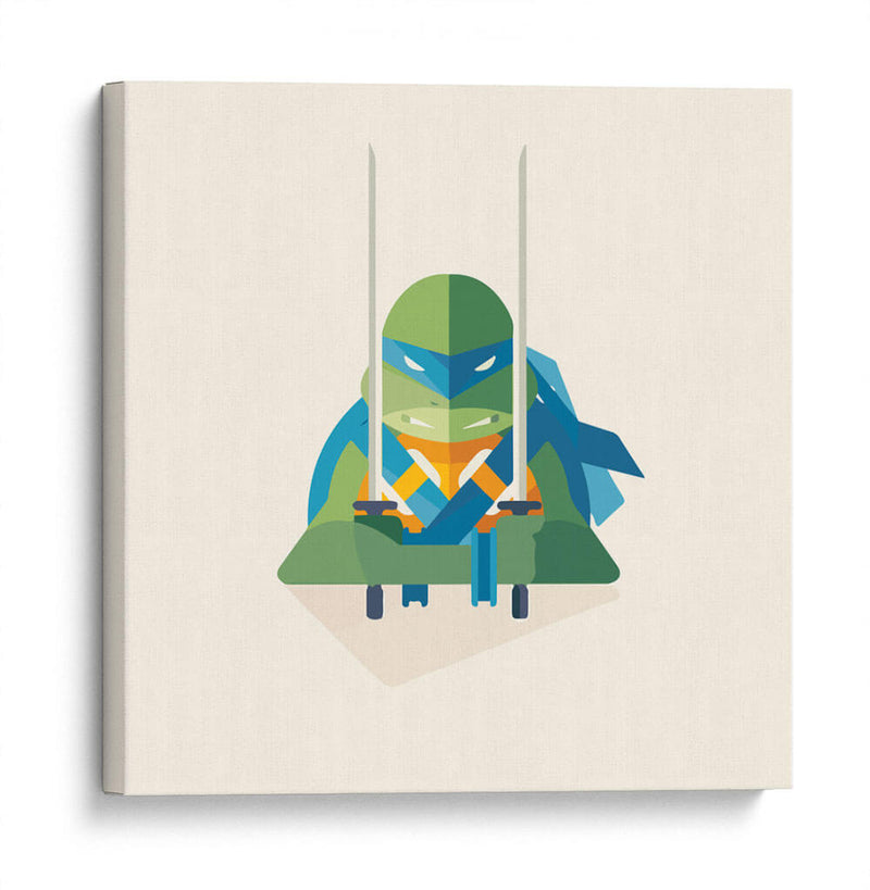 Leonardo minimalista | Cuadro decorativo de Canvas Lab