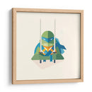 Leonardo minimalista | Cuadro decorativo de Canvas Lab