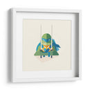 Leonardo minimalista | Cuadro decorativo de Canvas Lab