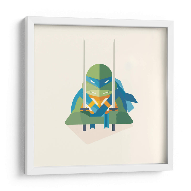 Leonardo minimalista | Cuadro decorativo de Canvas Lab