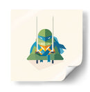 Leonardo minimalista | Cuadro decorativo de Canvas Lab