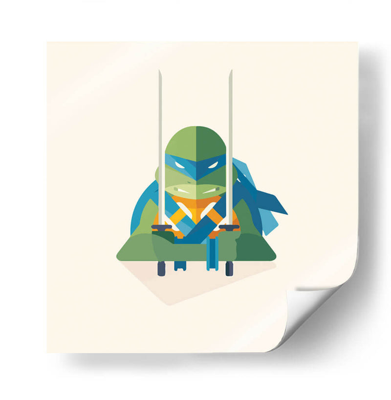 Leonardo minimalista | Cuadro decorativo de Canvas Lab