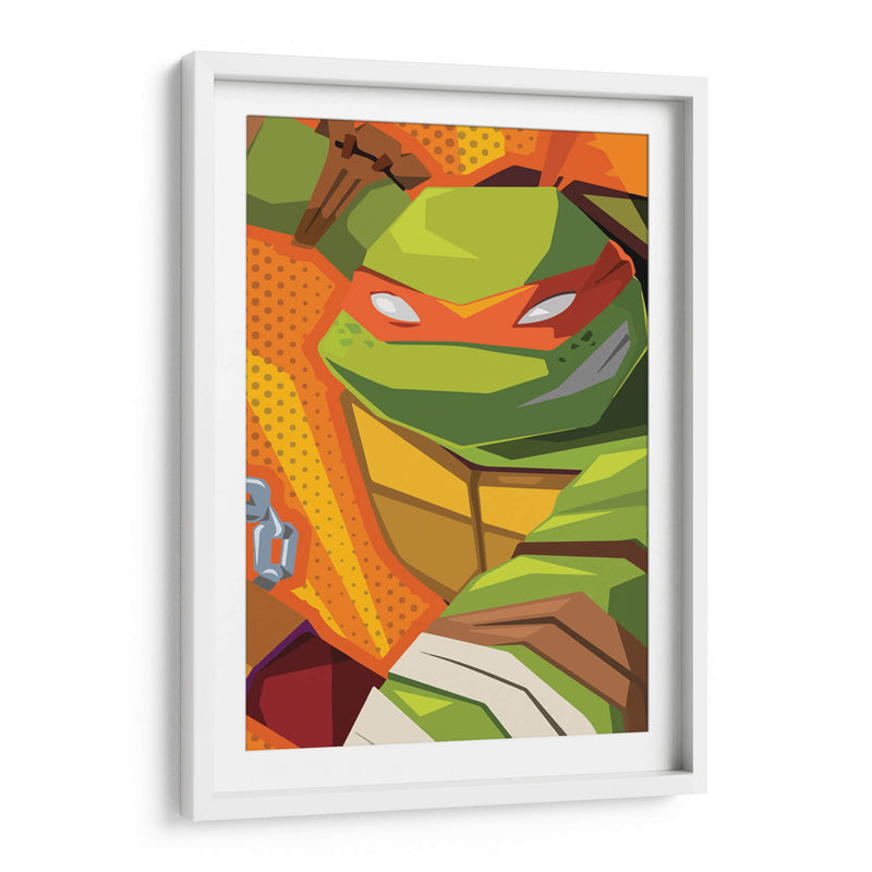 Miguel Ángel al ataque | Cuadro decorativo de Canvas Lab