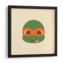 Michelangelo minimalist portrait | Cuadro decorativo de Canvas Lab