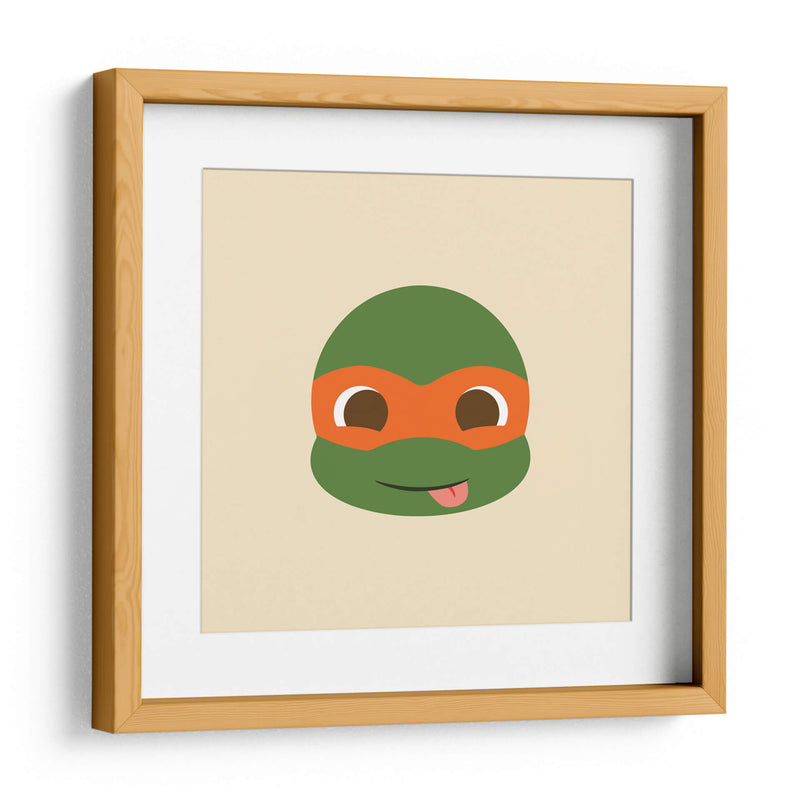 Michelangelo minimalist portrait | Cuadro decorativo de Canvas Lab