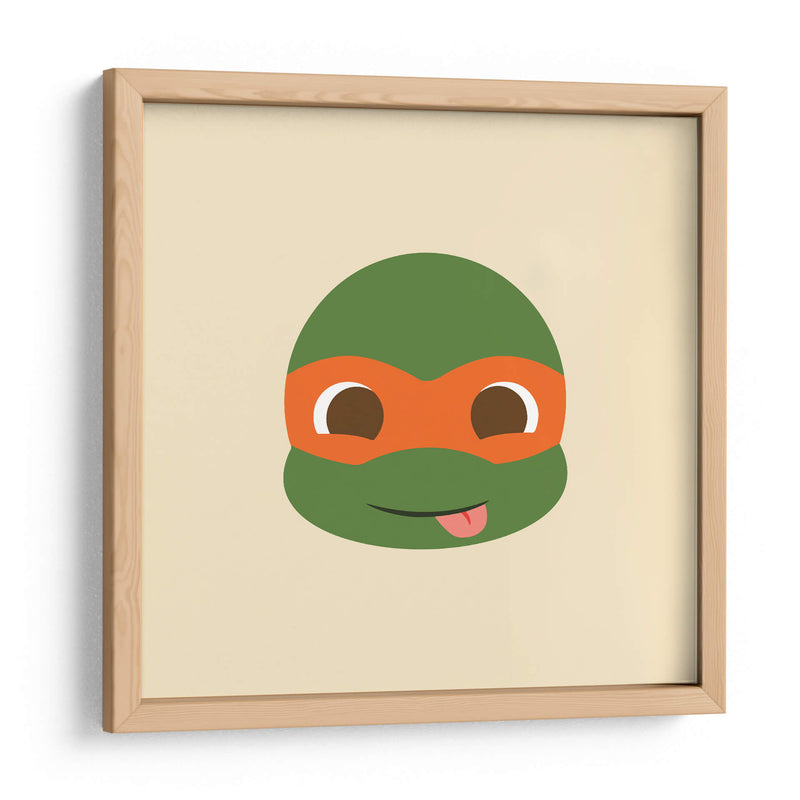 Michelangelo minimalist portrait | Cuadro decorativo de Canvas Lab