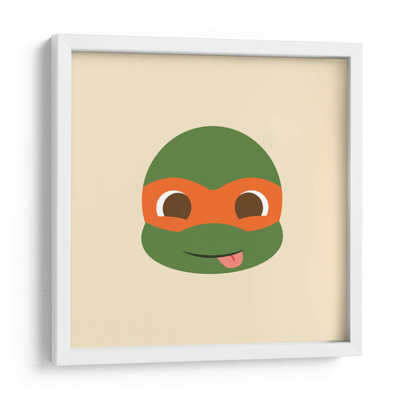 Michelangelo minimalist portrait | Cuadro decorativo de Canvas Lab