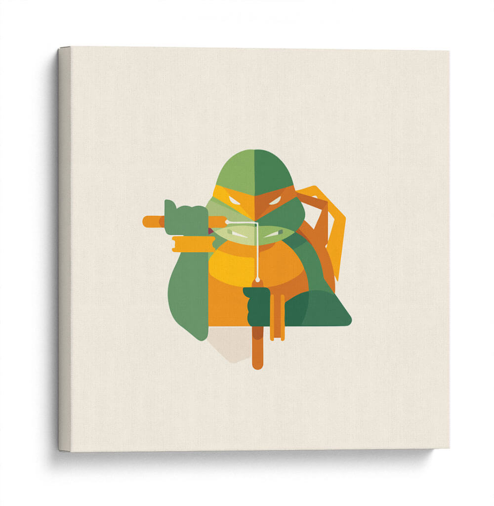 Miguel Ángel minimalista | Cuadro decorativo de Canvas Lab