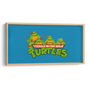 Las tortugas y su logo | Cuadro decorativo de Canvas Lab