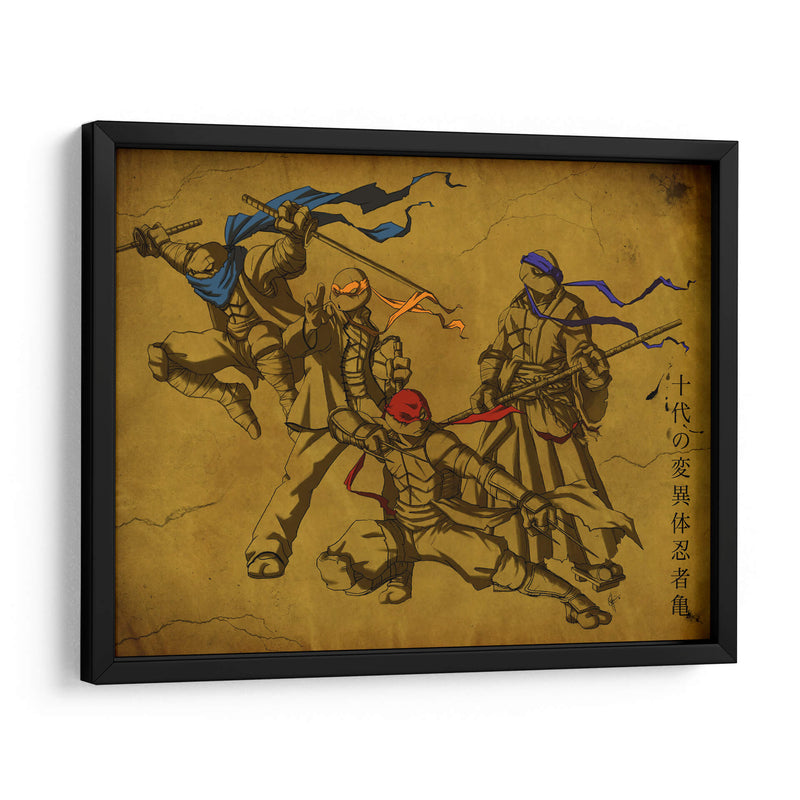 Ninja reptilia | Cuadro decorativo de Canvas Lab