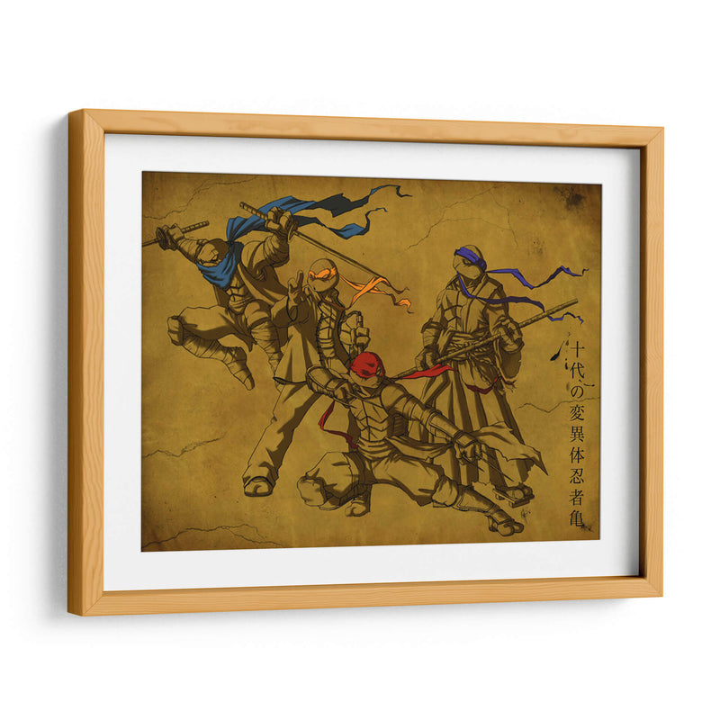 Ninja reptilia | Cuadro decorativo de Canvas Lab