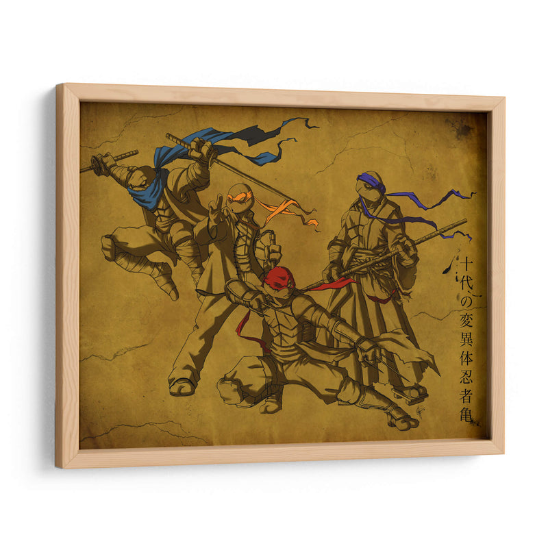 Ninja reptilia | Cuadro decorativo de Canvas Lab