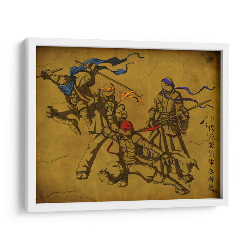 Ninja reptilia | Cuadro decorativo de Canvas Lab