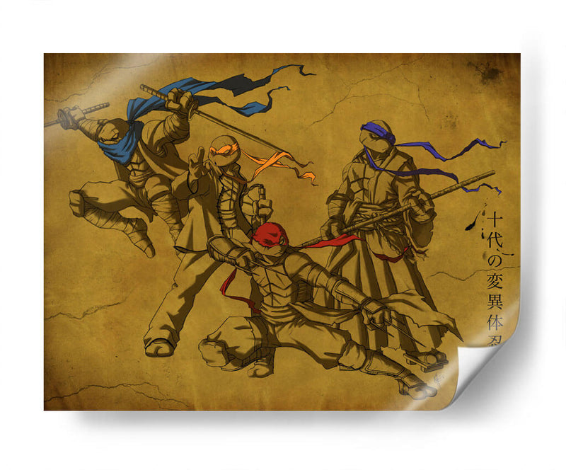 Ninja reptilia | Cuadro decorativo de Canvas Lab