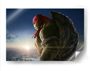 Raf en TMNT | Cuadro decorativo de Canvas Lab