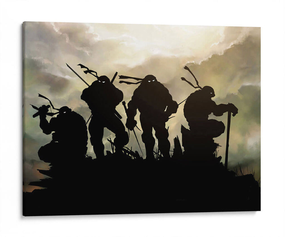 Siluetas misteriosas | Cuadro decorativo de Canvas Lab