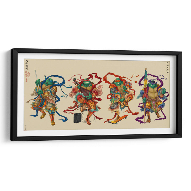 TMNT the band | Cuadro decorativo de Canvas Lab