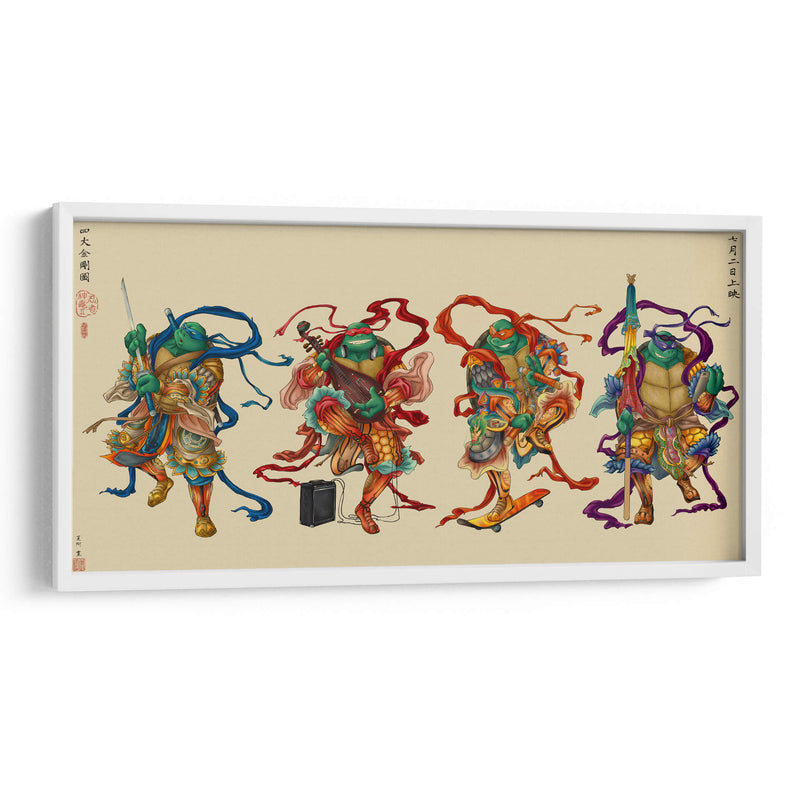TMNT the band | Cuadro decorativo de Canvas Lab