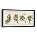 Tortugas al estilo oriental | Cuadro decorativo de Canvas Lab