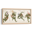 Tortugas al estilo oriental | Cuadro decorativo de Canvas Lab