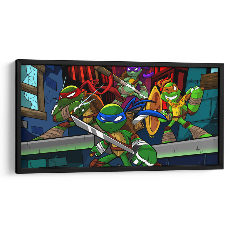 Tortugas animadas | Cuadro decorativo de Canvas Lab